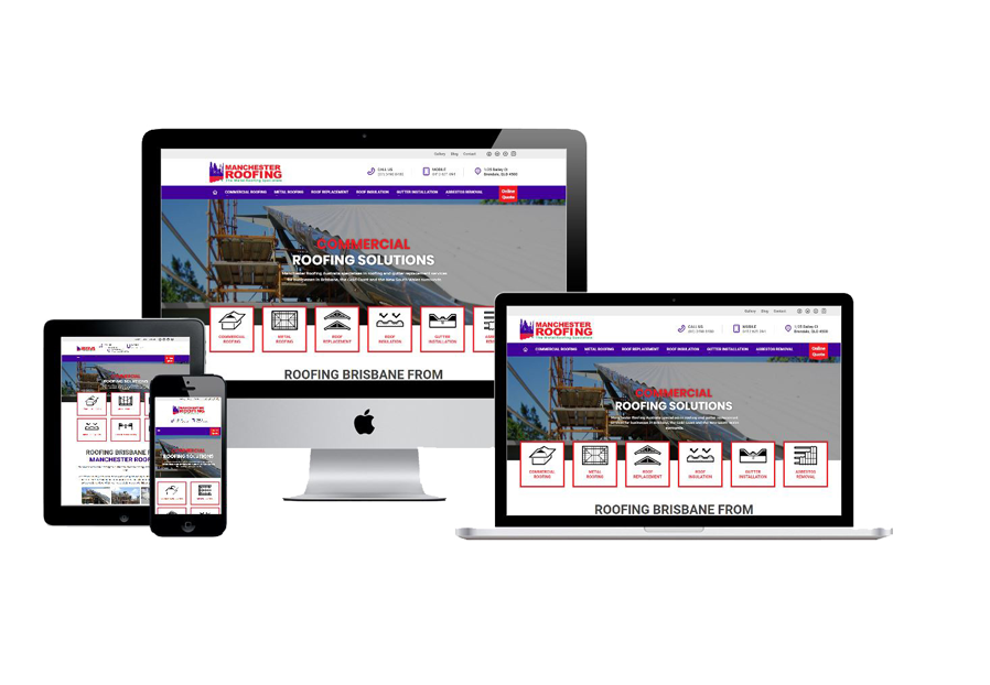 Nexxcode Academy created the website for construction company Manchester Roofing to present their services